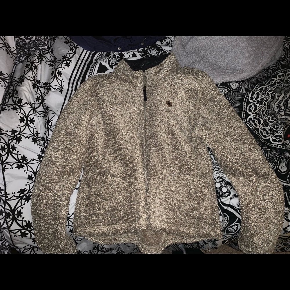 zipped jacket